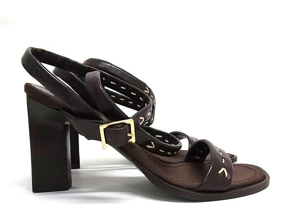 ■新品同様■ Max Mara マックスマーラ レザー チェーン サッシュベルト 飾りベルト レディース ネイビー系 FJ5677 □新品同様□ Max Mara マックスマーラ レザー チェーン サッシュ