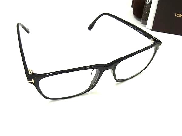 ■極美品■ TOM FORD トムフォード TF5584-D-B 001 58□16 145 メガネ めがね 眼鏡 メンズ レディース ブラック系 FL9556