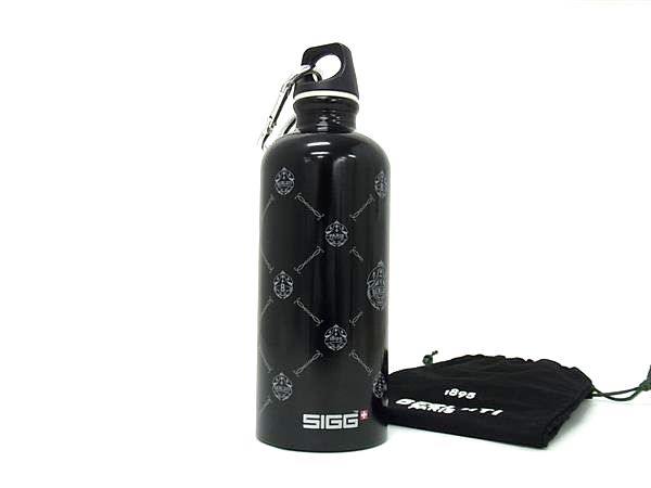 ■美品■ Berluti ベルルッティ SIGG コラボ ウォーターボトル 水筒 メンズ レディース ブラック系 FM3109
