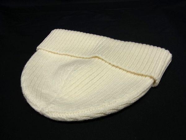 正規品新品未使用✨AMIPARIS♡アミパリスビーニーニット帽ホワイト アミパリス ami parisニット帽 ホワイト 美品 AMI PARIS(アミ