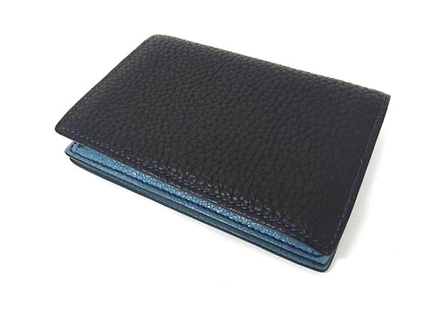 【正規品】メゾンタクヤ　小銭入れ　TT3 Coin Case ネイビー メゾンタクヤ」革製コインケース［新品未使用］ MAISON TAKUYA