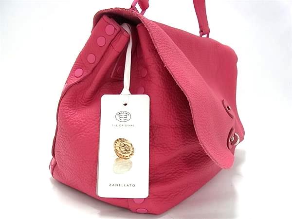 未使用 ZANELLATO ザネラート POSTINA L ポスティーナ マルカプント 36014 2WAY ショルダーバッグ ブラウン 茶 ￥1～ 60004414