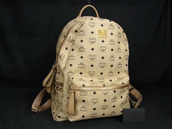 MCM エムシーエム リュックサック バックパック レザー レオパード