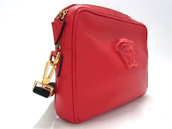 □極美品□ VERSACE ヴェルサーチ メデューサ レザー クラッチ