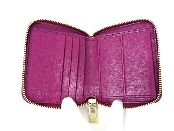 □新品□未使用□ FURLA フルラ バビロン レザー ラウンドファスナー