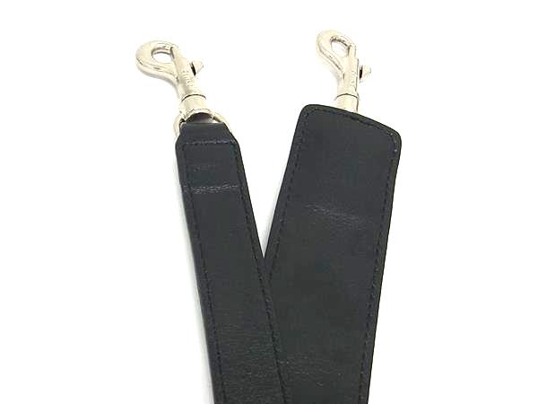 ＊CELINE＊ショルダーストラップ　ブラック □美品□ CELINE セリーヌ レザー バッグ用 ショルダーストラップ