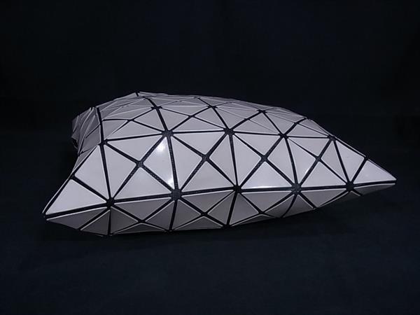 ■美品■ BAO BAO ISSEY MIYAKE バオバオイッセイミヤケ ルーセント PVC ハンドバッグ ショルダー 肩掛け アイボリー系 FN8603_5