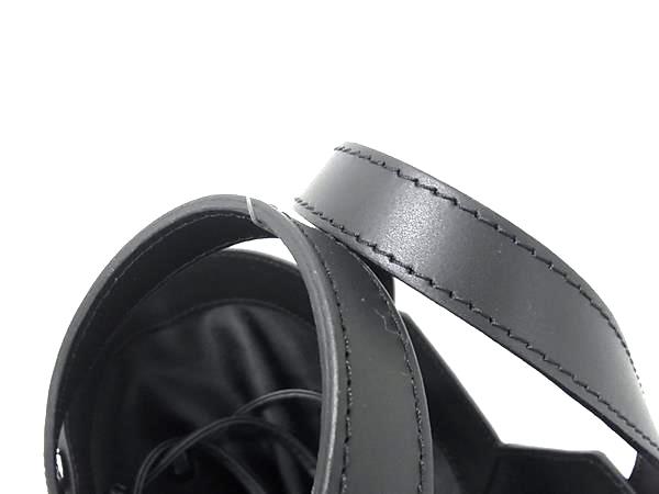■新品同様■ CAMELIA ROMA カメリアローマ レザー 2WAY ハンドバッグ ショルダー レディース ブラック系 FP2520_3