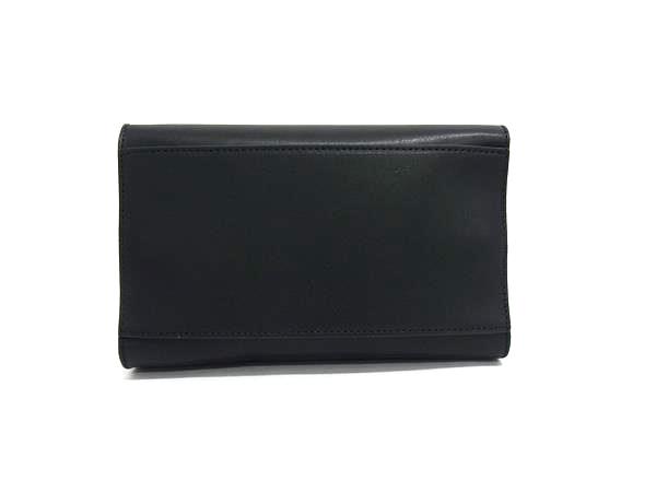 新品同様　アニエスベー　ハンドバッグ　ショルダーバッグ　2way レザー　黒 □新品同様□ agnes b. アニエスベー レザー 2WAY クロスボディ