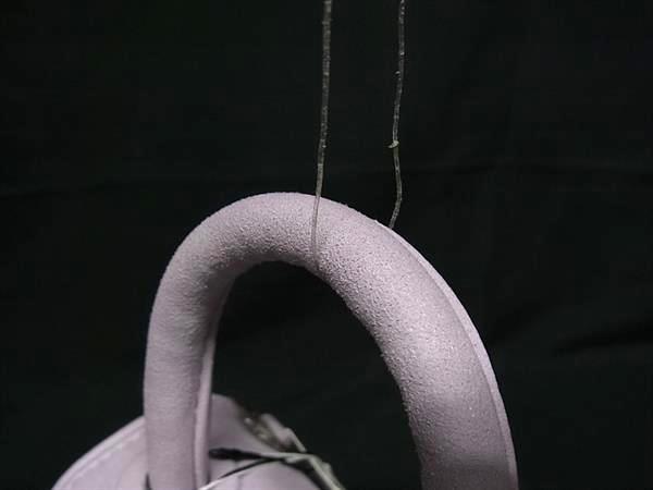 ■新品同様■ VASIC ヴァジック ビー ミニミニ スエード×レザー 2WAY ハンドバッグ ショルダー クロスボディ パープル系 FP5860_3