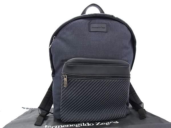 Ermenejildo Zegna ゼニア リュック □新品□未使用□ Ermenegildo Zegna エルメネジルド ゼニア