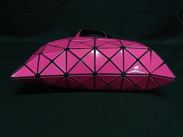■美品■ BAO BAO ISSEY MIYAKE バオバオイッセイミヤケ ルーセント PVC トートバッグ ハンドバッグ レディース ピンク系 FP5926_5