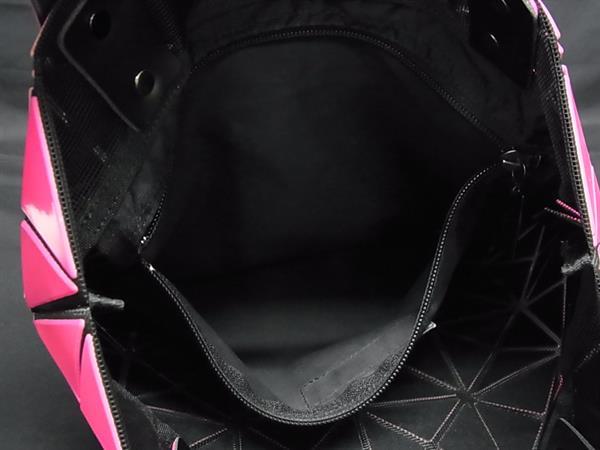 ■美品■ BAO BAO ISSEY MIYAKE バオバオイッセイミヤケ ルーセント PVC トートバッグ ハンドバッグ レディース ピンク系 FP5926_8