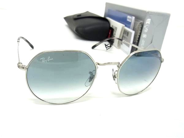 ■新品■未使用■ Ray-Ban レイバン RB3565 JACK 003/3F サングラス メガネ 眼鏡 メンズ レディース シルバー系 FP6355