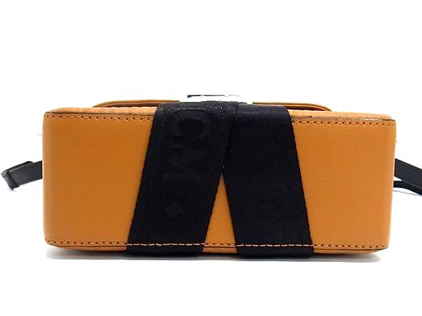 ■新品同様■ MCM エムシーエム モノグラム ヴィセトス柄 レザー スタッズ ショルダーバッグ 斜め掛け 肩掛け ブラウン系 FP7226_5