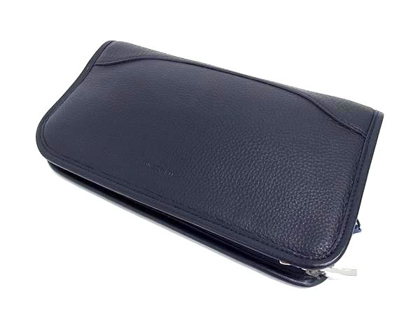 □新品同様□ PELLE MORBIDA ペッレ モルビダ レザー クラッチバッグ