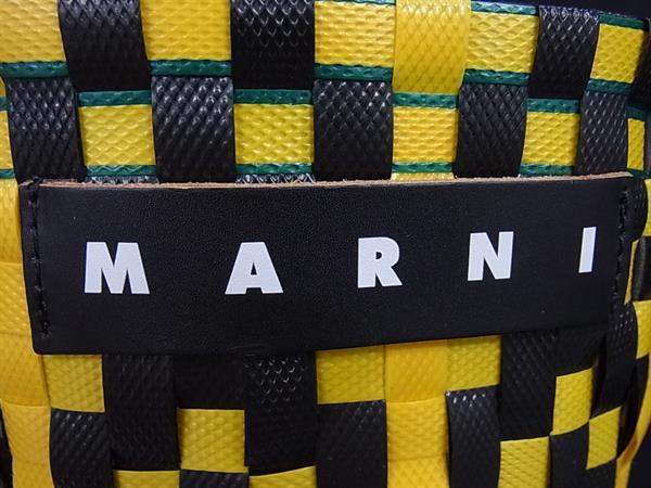 □新品同様□ MARNI マルニ マーケット ポリプロピレン バケットバッグ