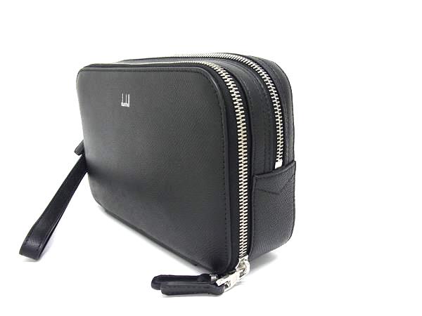 □新品同様□ dunhill ダンヒル レザー クラッチバッグ セカンドバッグ