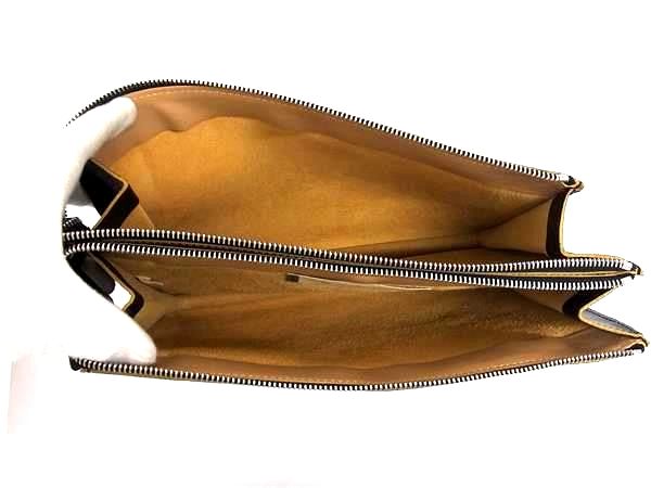 ■美品■ MARNI マルニ レザー クラッチバッグ セカンドバッグ メンズ レディース ブラック系 FR1784_6