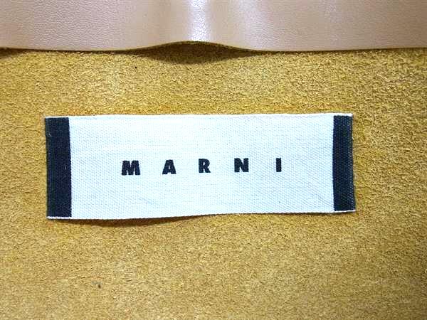 ■美品■ MARNI マルニ レザー クラッチバッグ セカンドバッグ メンズ レディース ブラック系 FR1784_8