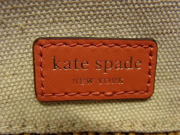□美品□ kate spade ケイトスペード PXRUB236 エレファント ラタン