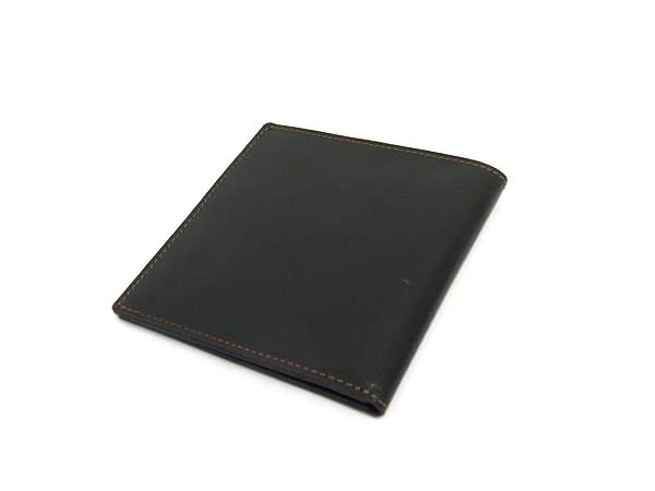 □新品□未使用□ dunhill ダンヒル レザー 二つ折り ミニ 財布