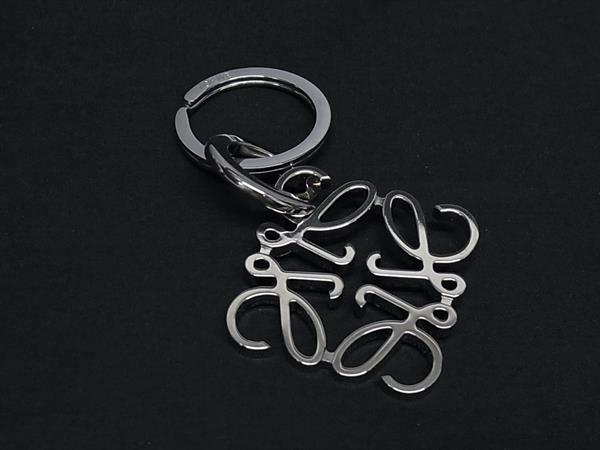 LOEWE ロエベ アナグラム キーリング シルバー LOEWE シルバー