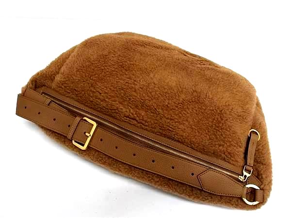 □新品□未使用□ Max Mara マックスマーラ テディベア キャメル 2WAY 