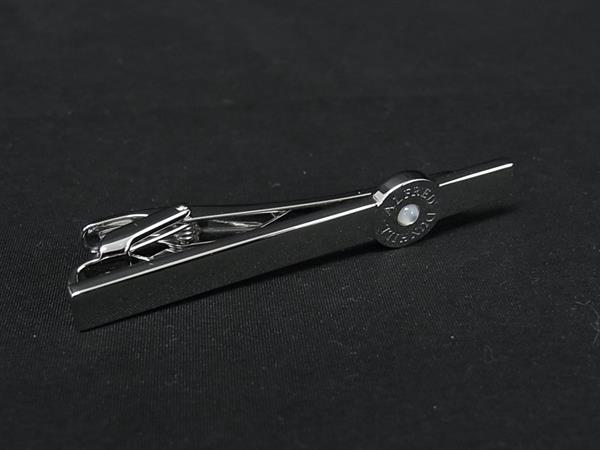 ■新品■未使用■ dunhill ダンヒル SV925 タイクリップ ネクタイピン アクセサリー ビジネス 紳士 メンズ シルバー系 FR9837