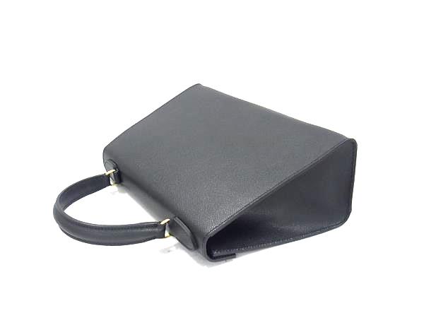 ■新品■未使用■ CARBOTTI カルボッティ レザー ワンハンドル 2WAY ハンドバッグ ショルダー ブラック系×ゴールド系 FS0892_2