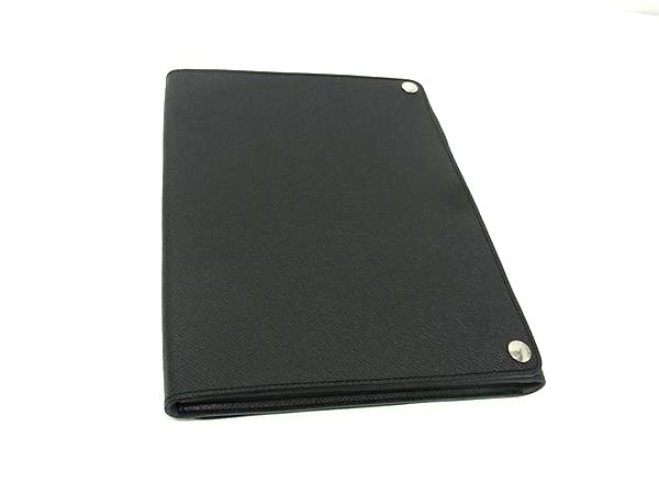■極美品■ LOUIS VUITTON ルイヴィトン M93804 タイガ エテュイ iPad ケース メンズ レディース アルドワーズ ブラック系 FS6601