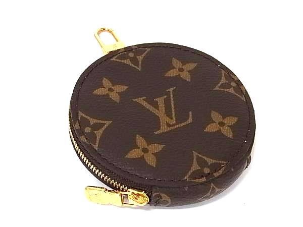 ■新品同様■ LOUIS VUITTON ルイヴィトン モノグラム コインケース コインパース 小銭入れ バッグチャーム ブラウン系 FS9030 31,402円