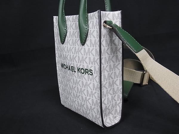 ■新品■未使用■ MICHAEL KORS マイケルコース MIRELLA MK柄 PVC×レザー 2WAY ショルダー ハンドバッグ FT0352_2