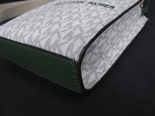 ■新品■未使用■ MICHAEL KORS マイケルコース MIRELLA MK柄 PVC×レザー 2WAY ショルダー ハンドバッグ FT0352 □新品□未使用□ MICHAEL KORS マイケルコース MIRELLA MK柄 PVC