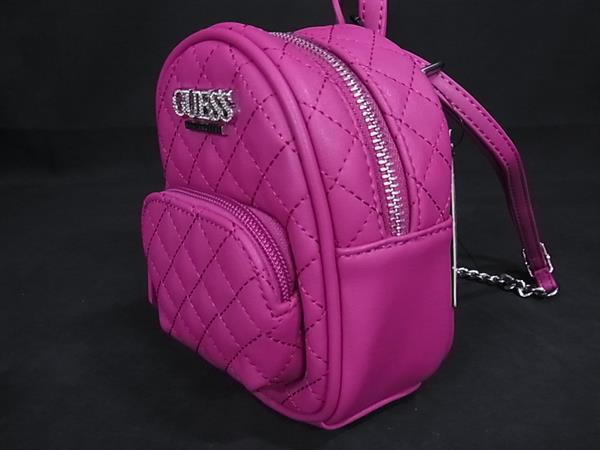 ■新品■未使用■ GUESS ゲス レザー チェーン クロスボディ ショルダーバッグ レディース ピンク系 FT0992_2