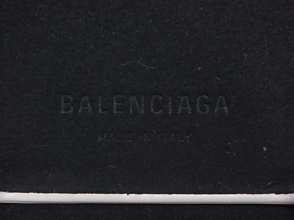 ■極美品■ BALENCIAGA バレンシアガ レザー iPhone 12対応 アイフォンケース スマホケース アイボリー系 FT2125_2