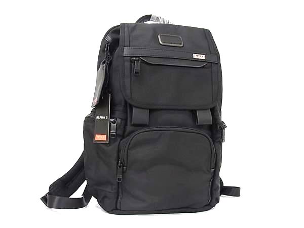 ■新品■未使用■ TUMI トゥミ 2603174D3 ALPHA BRAVO ナイロン リュックサック バックパック デイパック ブラック系 FT5892