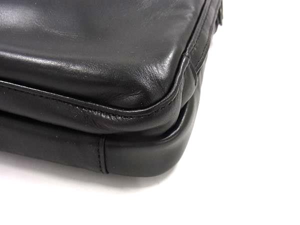 ■新品同様■ LUGGAGE LABEL ラゲッジレーベル 吉田カバン レザー 2WAY ビジネスバッグ ハンドバッグ ショルダー ブラック系 FU4203_6