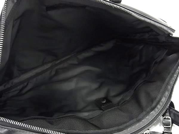 ■新品同様■ LUGGAGE LABEL ラゲッジレーベル 吉田カバン レザー 2WAY ビジネスバッグ ハンドバッグ ショルダー ブラック系 FU4203_7