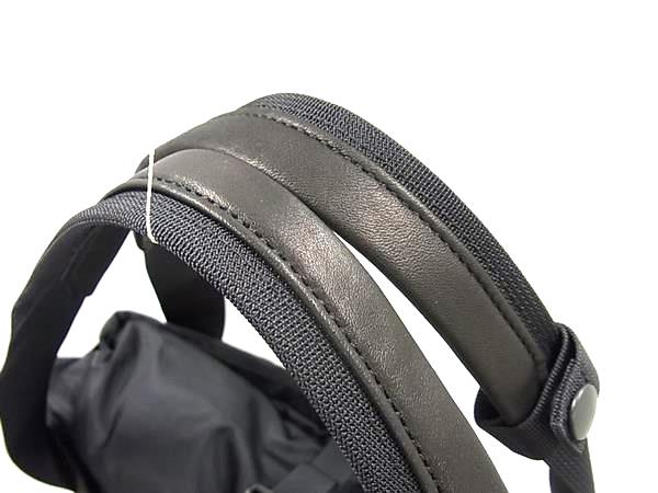 ■新品■未使用■ PORTER ポーター 吉田カバン レザー×ナイロン 2WAY ショルダー トート リュックサック ブラック系 FU4214_3
