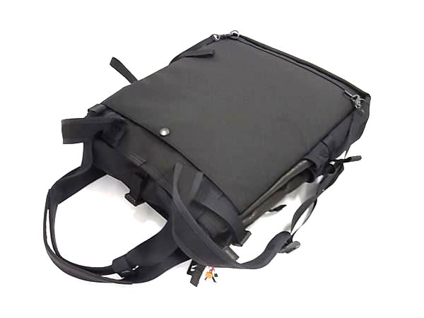 ■新品■未使用■ PORTER ポーター 吉田カバン レザー×ナイロン 2WAY ショルダー トート リュックサック ブラック系 FU4214_4