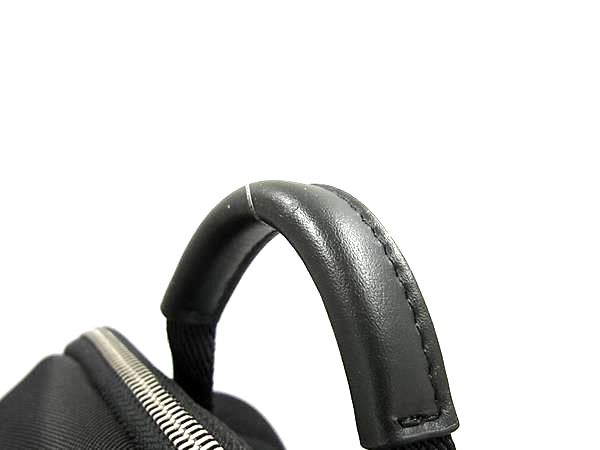 ■極美品■ HUGO BOSS ヒューゴボス 50536485 ナイロン リュックサック バックパック デイパック メンズ ブラック系 FU6811_3
