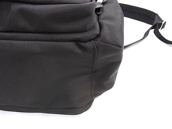 ■極美品■ HUGO BOSS ヒューゴボス 50536485 ナイロン リュックサック バックパック デイパック メンズ ブラック系 FU6811_6
