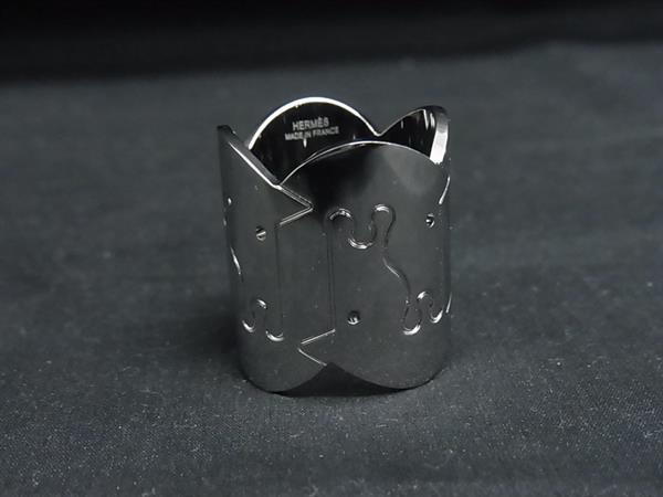 ■極美品■ HERMES エルメス パルテノン スカーフリング スカーフ留め アクセサリー レディース シルバー系 FV6239 25,142円
