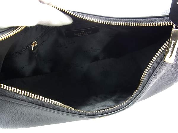 ■新品■未使用■ kate spade ケイトスペード KK054 ケイラ クレセント レザー ワンショルダーバッグ レディース ブラック系 FV6996_7