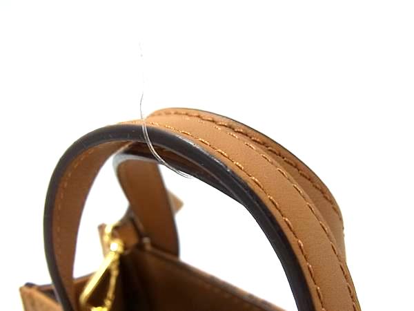 ■新品同様■ MCM エムシーエム モノグラム ヴィセトス柄 レザー 2WAY ハンドバッグ ショルダー レディース ブラウン系 FV7046_1