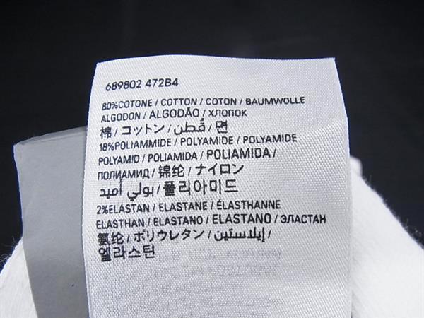 ■極美品■ BALENCIAGA バレンシアガ コットン×ナイロン等 ソックス 靴下 表記サイズ XL メンズ レディース ホワイト系 FV8206_4