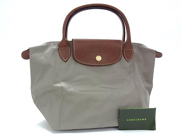 ■新品■未当てはめる■ LONGCHAMP ロンシャン ルプリアージュ 折りたたみ式 ナイロン ハンドバッグトートバッグ 薄墨色系 FW1030