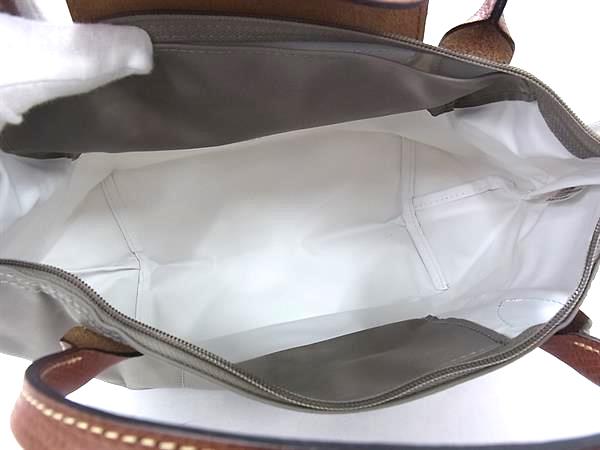 ■新品■未当てはめる■ LONGCHAMP ロンシャン ルプリアージュ 折りたたみ式 ナイロン ハンドバッグトートバッグ 薄墨色系 FW1030