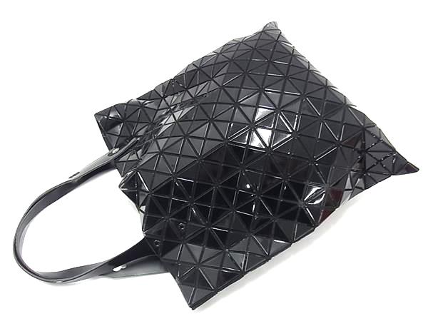 ■美品■BAO BAO ISSEY MIYAKE バオバオイッセイミヤケ プリズム PVC ショルダーバッグ トートバッグ レディース ブラック系 FW1031_2